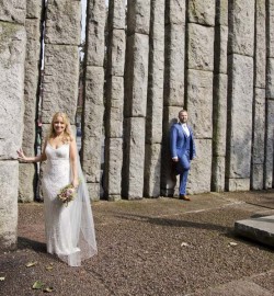 Wedding photography in Shelbourne Hotel, Stephens Green and Byrne and Fallons with Maria and Dwayne