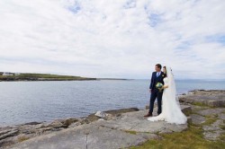 Destination Wedding Photography Ireland on the Aran Islands at Aran Islands Hotel with Áine and Cillin