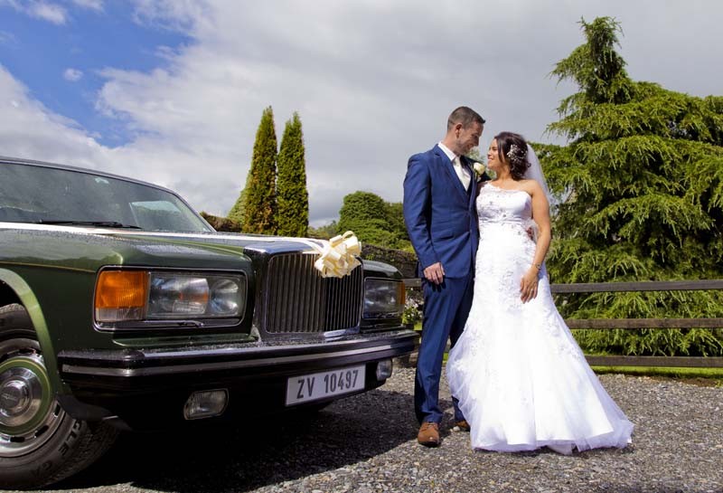 Wedding Photography in Tullamore Court Hotel and Hallow House Gardens, Tinnycross with Denise and Shane