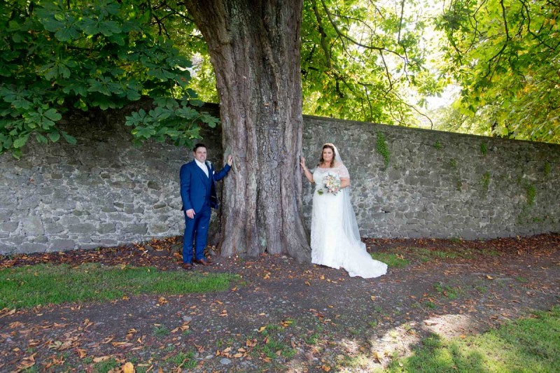 Wedding Photos in Langtons Hotel and Kilkenny Castle with Linda and Noel