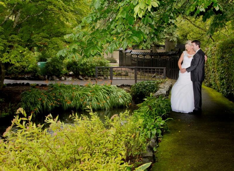 Wedding Photos in the Japanese Gardens and National Stud Kildare and the Midlands Park Hotel with Stephanie & Declan