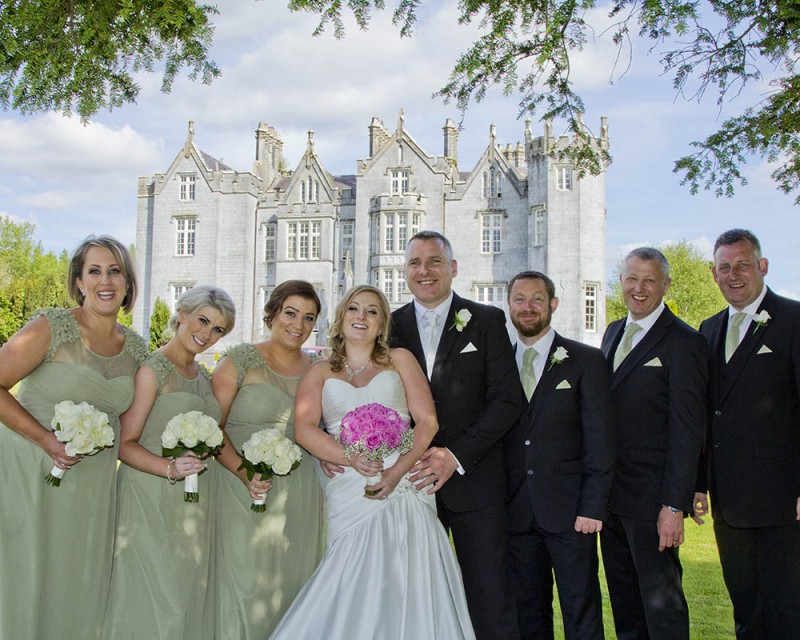 Destination Wedding Photography in Kinnitty Castle with Vanessa and Stevan